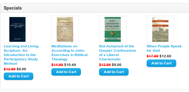 Some of My Own Books on Sale (Gospel of John Study)