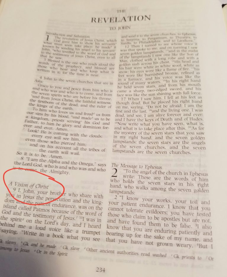 The Problem with Bible Outlines